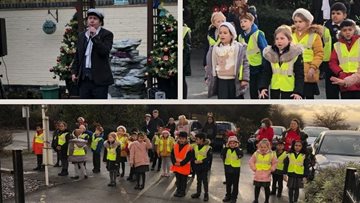 Tividale home welcomes primary school choir sing-along
